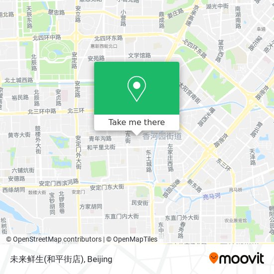 未来鲜生(和平街店) map