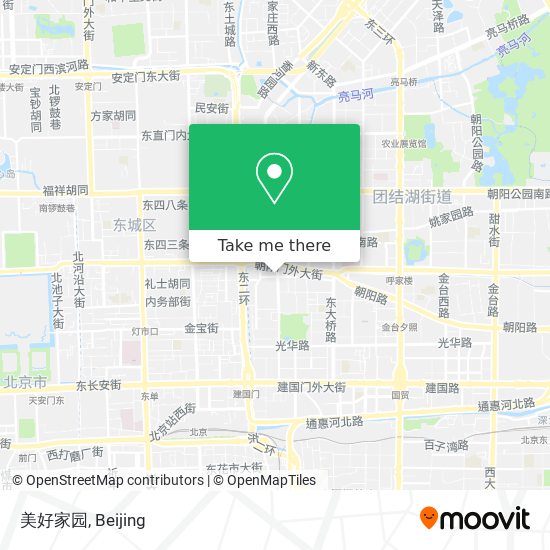 美好家园 map
