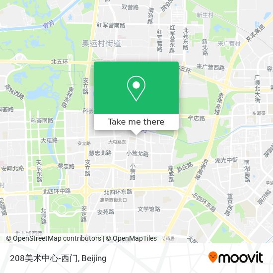 208美术中心-西门 map