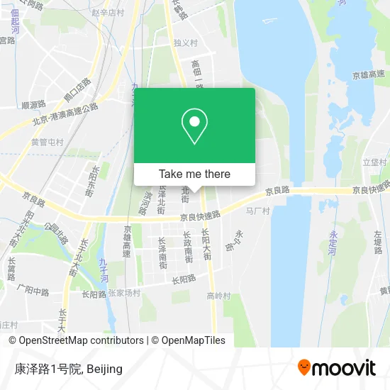 康泽路1号院 map