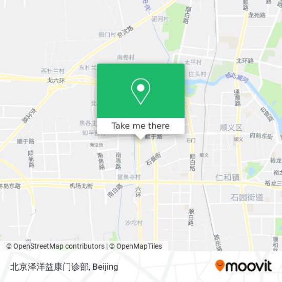 北京泽洋益康门诊部 map