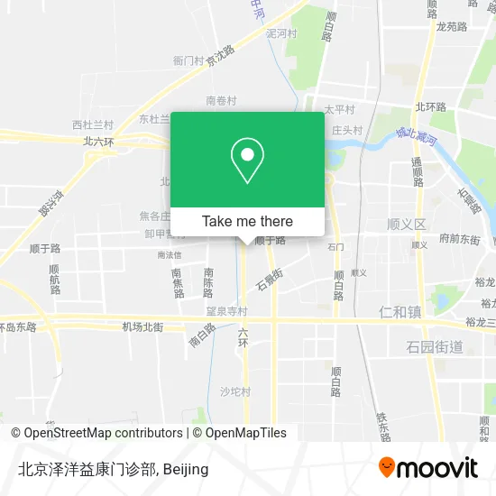 北京泽洋益康门诊部 map