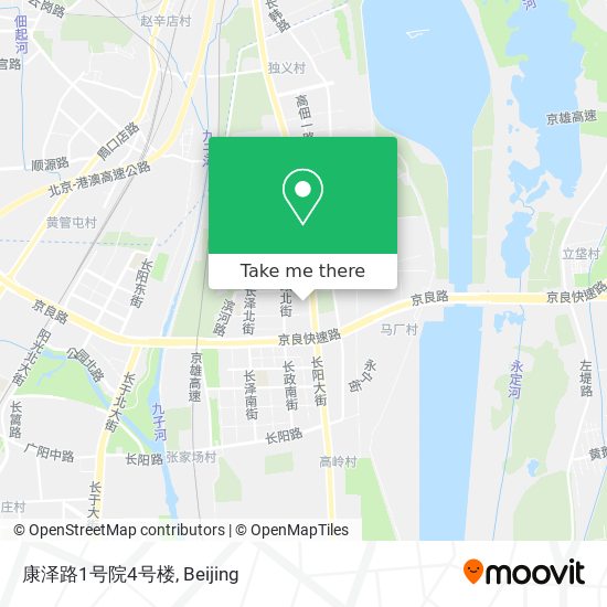 康泽路1号院4号楼 map