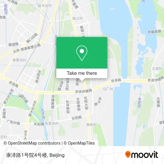 康泽路1号院4号楼 map