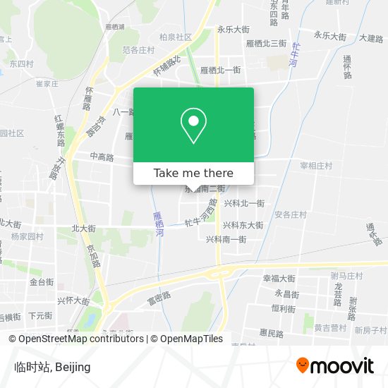 临时站 map