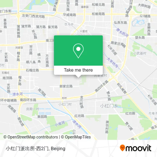 小红门派出所-西2门 map