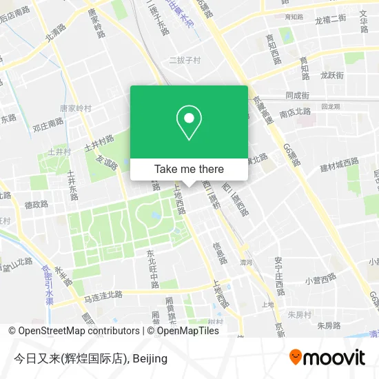 今日又来(辉煌国际店) map