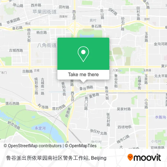鲁谷派出所依翠园南社区警务工作站 map
