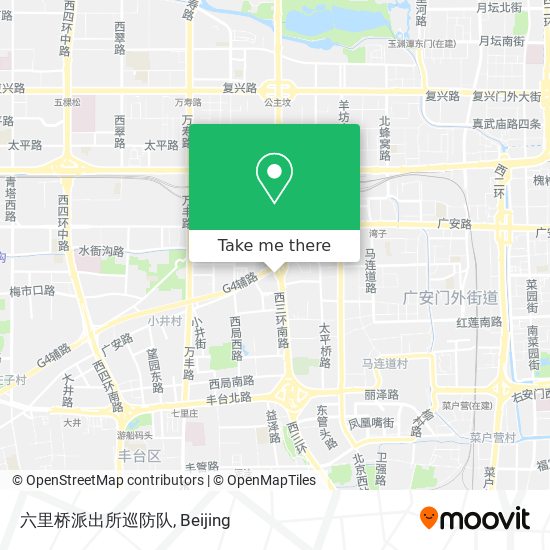六里桥派出所巡防队 map