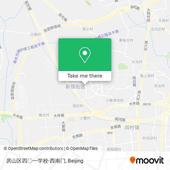 房山区四〇一学校-西南门 map
