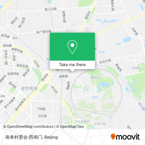 南皋村委会-西南门 map