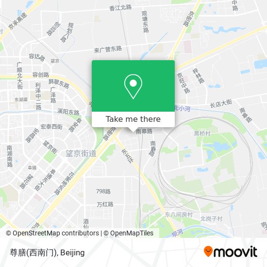 尊膳(西南门) map