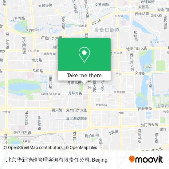 北京华新博维管理咨询有限责任公司 map