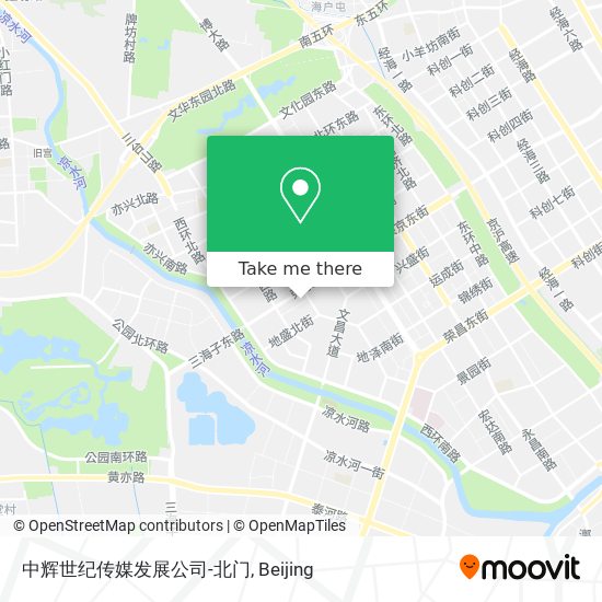 中辉世纪传媒发展公司-北门 map