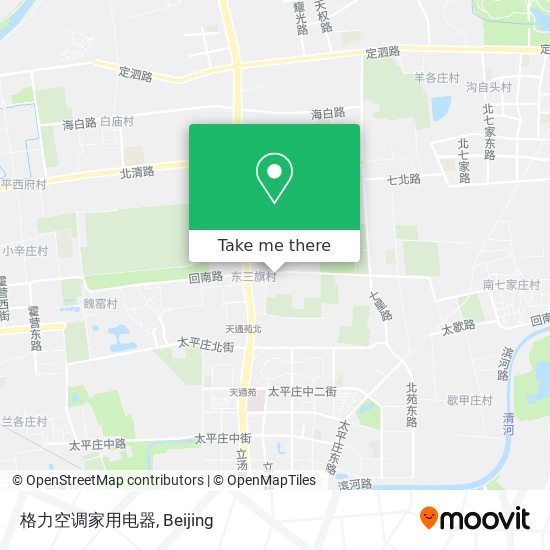 格力空调家用电器 map