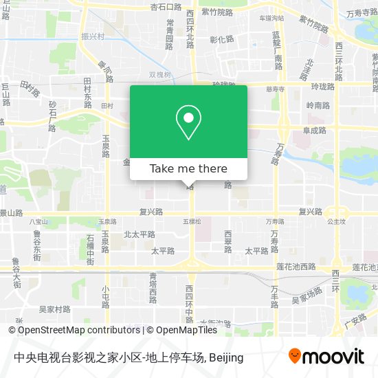 中央电视台影视之家小区-地上停车场 map