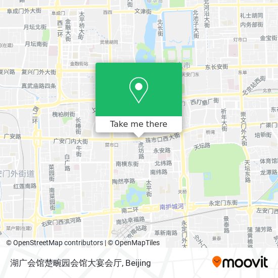 湖广会馆楚畹园会馆大宴会厅 map