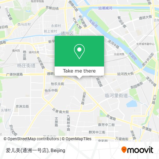 爱儿美(通洲一号店) map