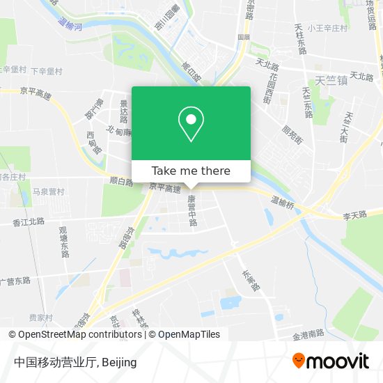 中国移动营业厅 map