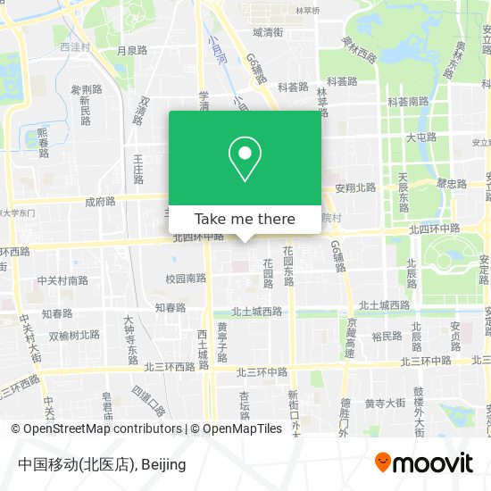 中国移动(北医店) map