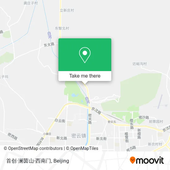 首创·澜茵山-西南门 map