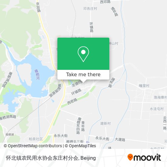 怀北镇农民用水协会东庄村分会 map
