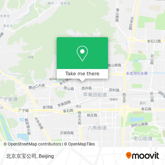 北京京宝公司 map