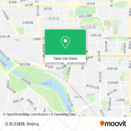 京原北辅路 map