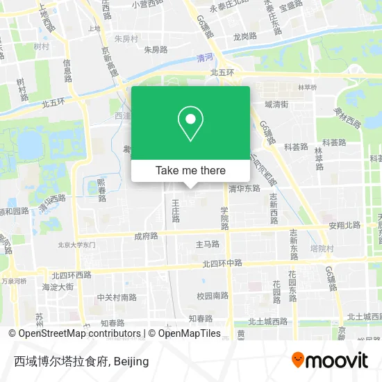 西域博尔塔拉食府 map