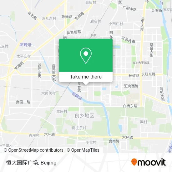 恒大国际广场 map