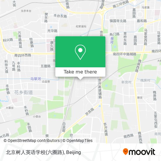北京树人英语学校(六圈路) map