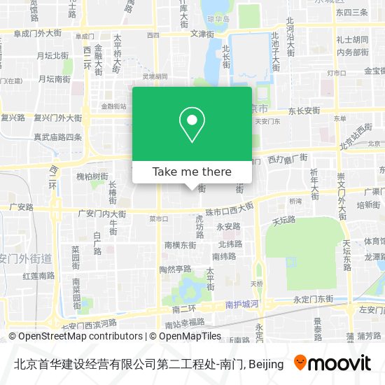 北京首华建设经营有限公司第二工程处-南门 map