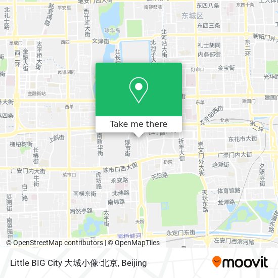Little BIG City 大城小像·北京 map