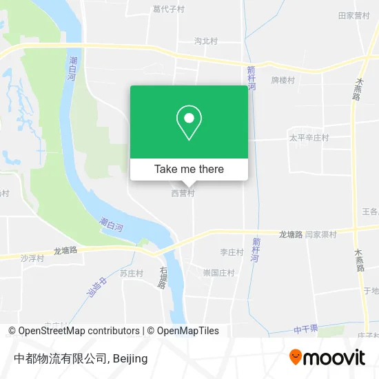 中都物流有限公司 map