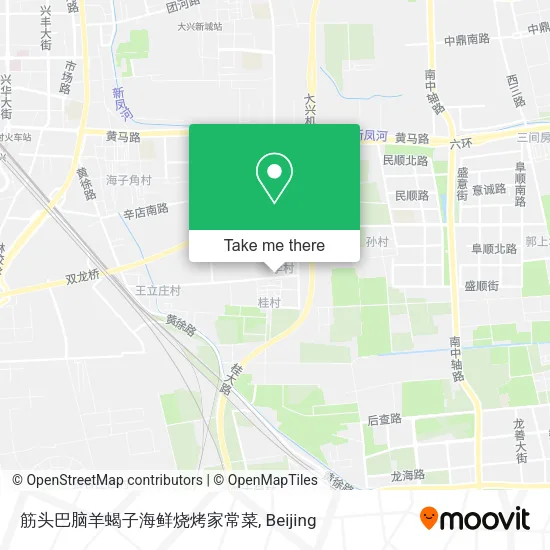 筋头巴脑羊蝎子海鲜烧烤家常菜 map