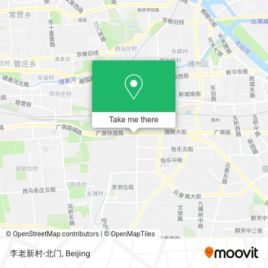 李老新村-北门 map