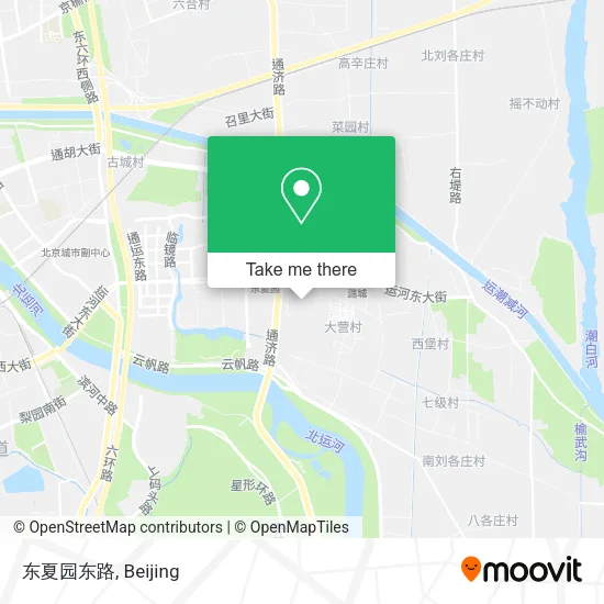东夏园东路 map