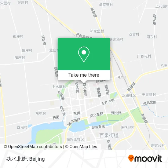 妫水北街 map