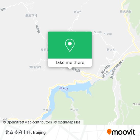 北京芩府山庄 map