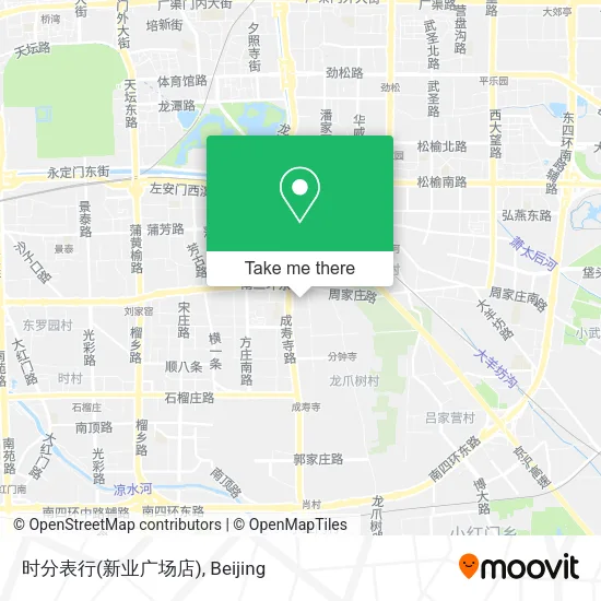 时分表行(新业广场店) map