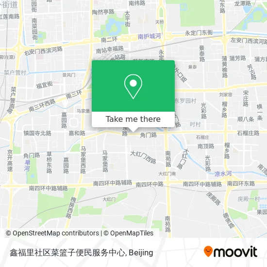 鑫福里社区菜篮子便民服务中心 map