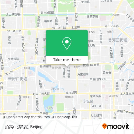泊寓(北锣店) map