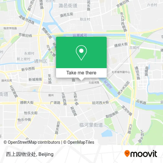 西上园物业处 map