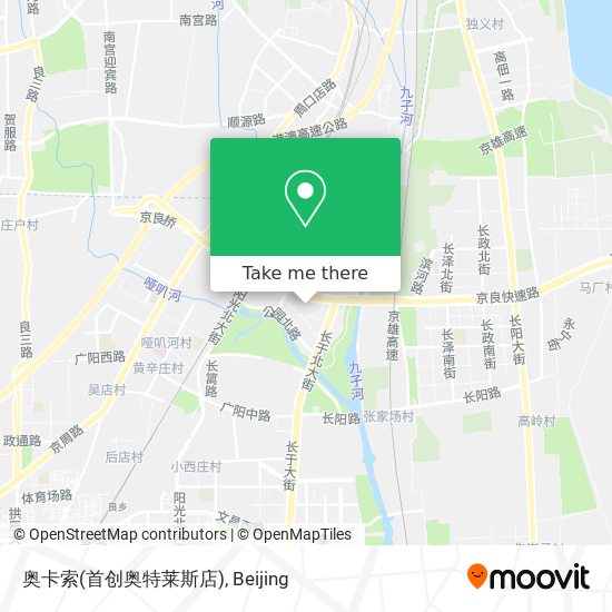 奥卡索(首创奥特莱斯店) map