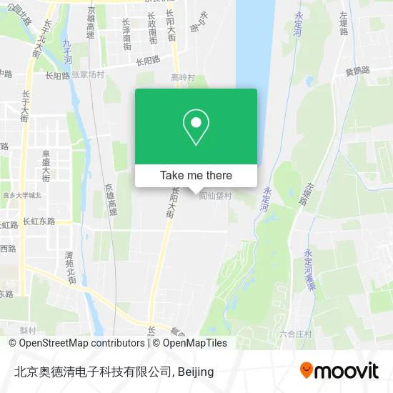 北京奥德清电子科技有限公司 map