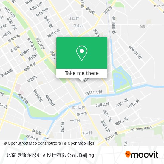 北京博源亦彩图文设计有限公司 map