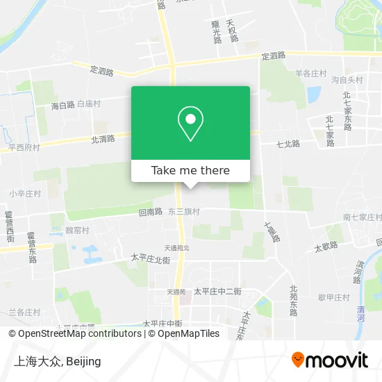 上海大众 map