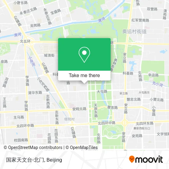 国家天文台-北门 map