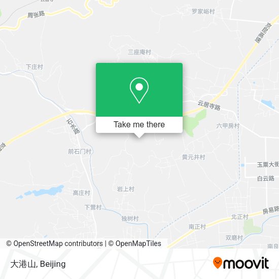 大港山 map