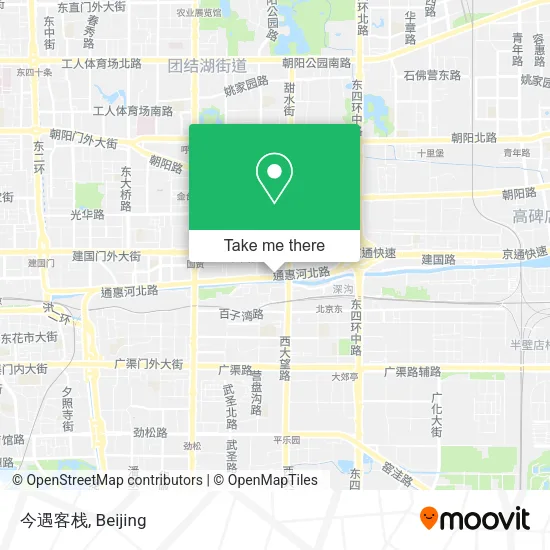 今遇客栈 map